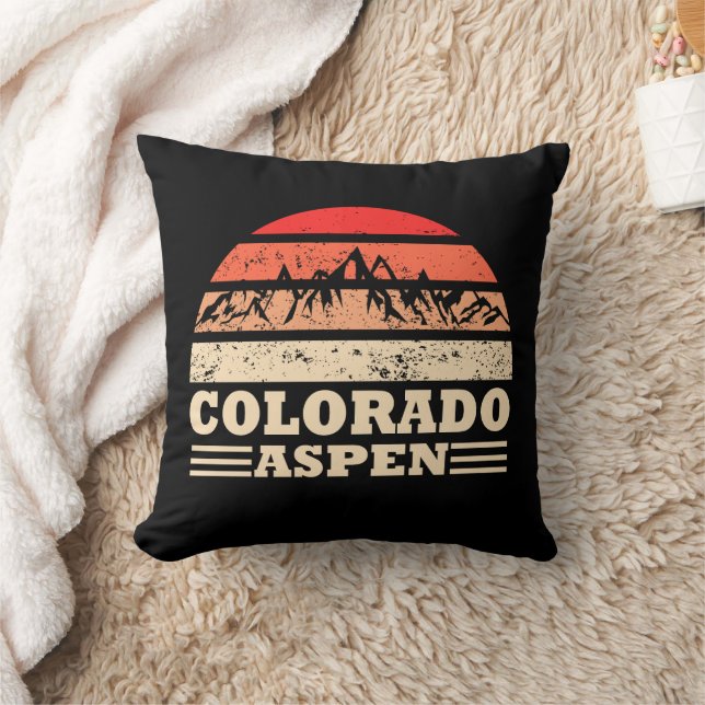 Almofada Estância de Esqui Aspen Colorado (Cobertor)