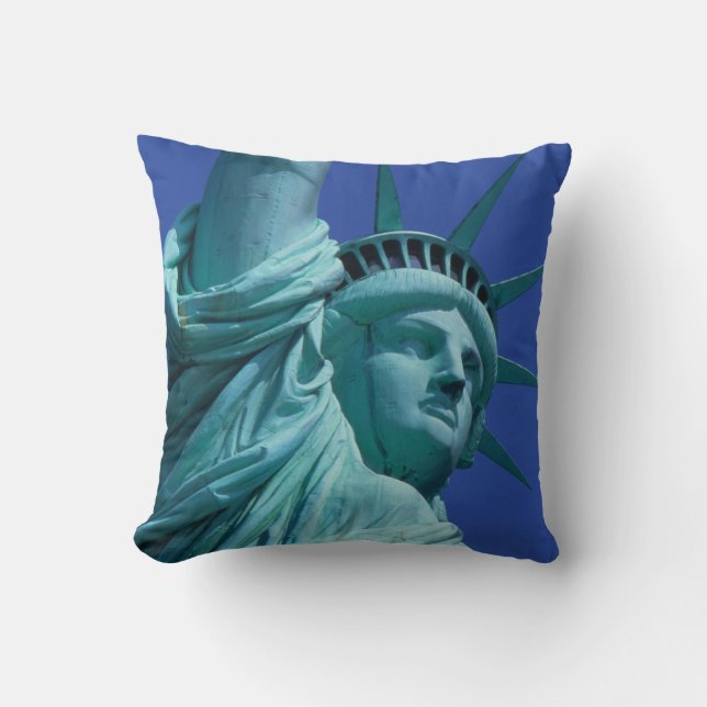 Almofada Estátua da Liberdade, Nova York, EUA 8 (Frente)