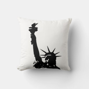 Almofada Estátua de Arte pop da Liberdade Americana MoJo Tr