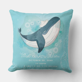 Almofada Estatuagens de Nascimento do Homem-Pequeno Oceano 