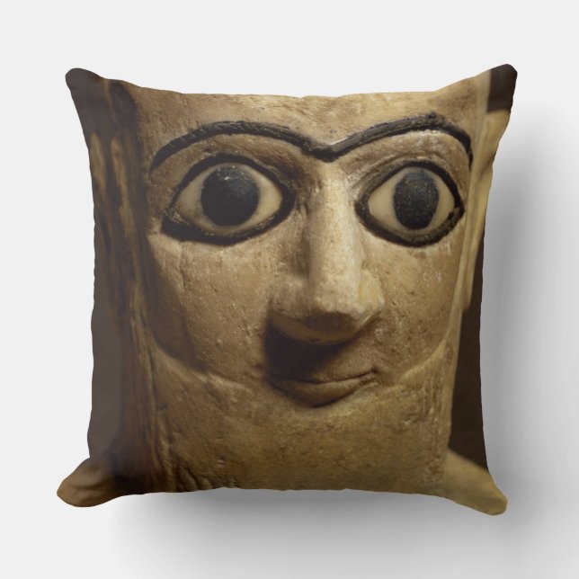 Almofada Estatueta do worsh de Ebih-IL do oficial ou do (Frente)
