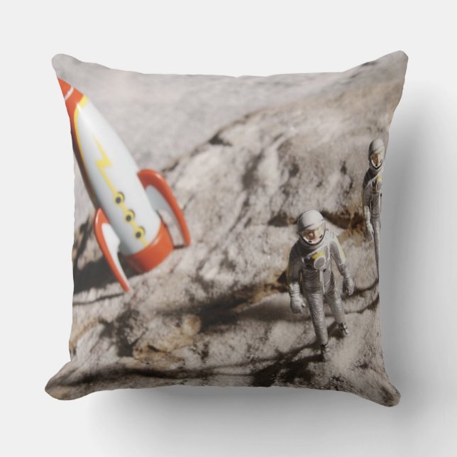 Almofada Estatuetas do astronauta (Frente)