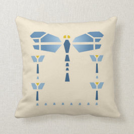 Almofada Estêncil da libélula