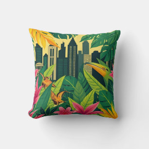 Almofada Estética da selva urbana