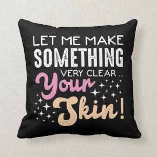 Almofada Estheticista Skin Care Compõe Artista Cosmeticist