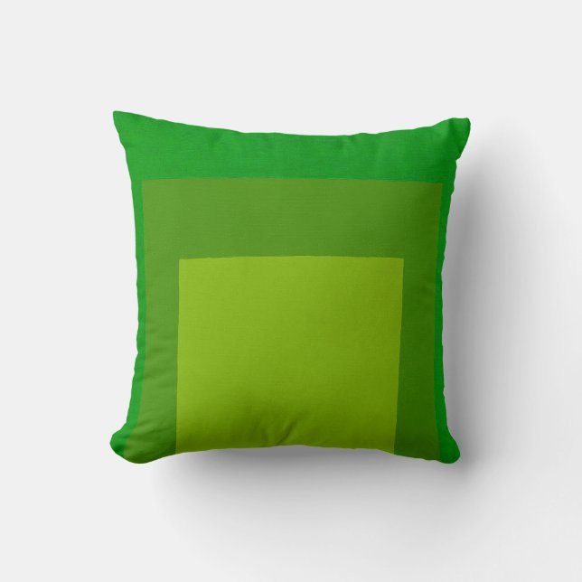 Almofada estilo artístico de Josef Albers (Frente)