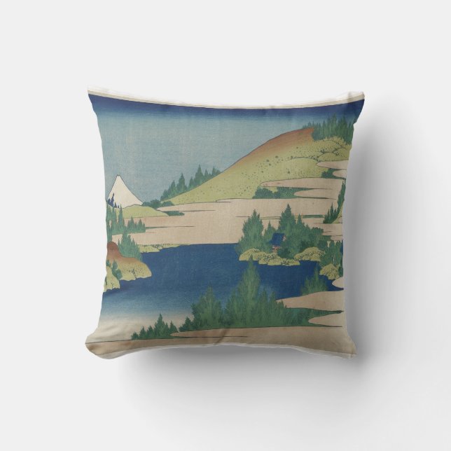 Almofada estilo artístico de Katsushika Hokusai (Frente)