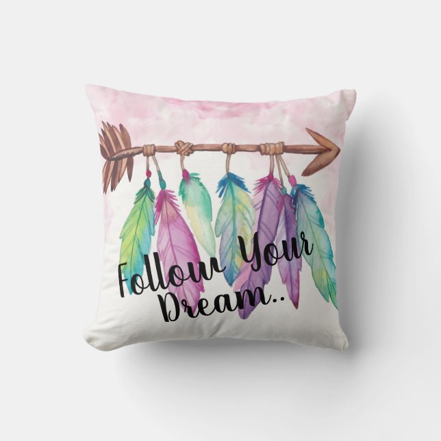 Almofada Estilo Bohemiano com Cotação (Frente)