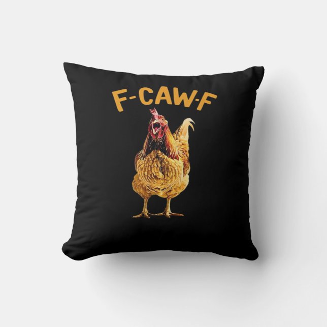 Almofada Estilo Criativo Clássico F-Caw-F-Frango (Frente)