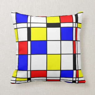 Almofada Estilo da arte de Mondrian