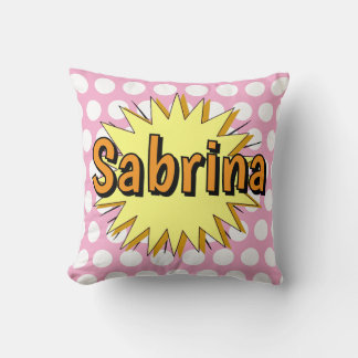 Almofada Estilo de anos 50 da bolinhas retrorada