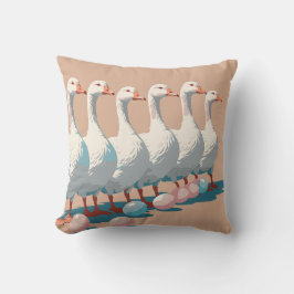 Almofada Estilo de Cut-Out de Seis Gansos A-Lay 3