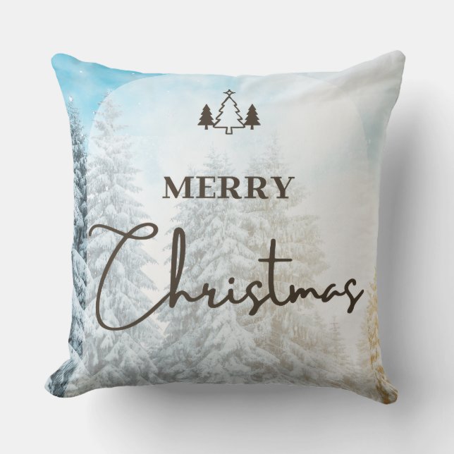 ALMOFADA ESTILO DE ESTAÇÃO FRIA DE NATAL (Frente)
