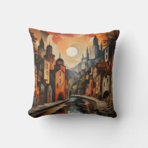 Estilo de Impressionismo de Captura de Cidade - 2