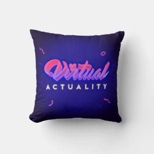 Almofada Estilo de Retro 80s de Virtualidade Vaporwave