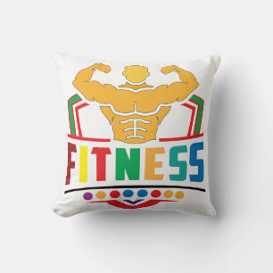 Almofada Estilo de Vida Fitness – Treine Duro Fique Forte