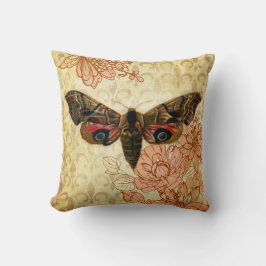 Almofada Estilo de Vintage Moth Cushion