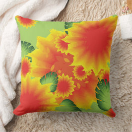 Almofada Estilo Floral Tropical