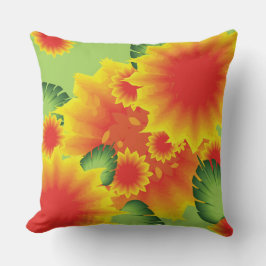 Almofada Estilo Floral Tropical