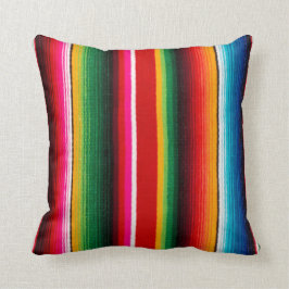 Almofada estilo mexicano colorido