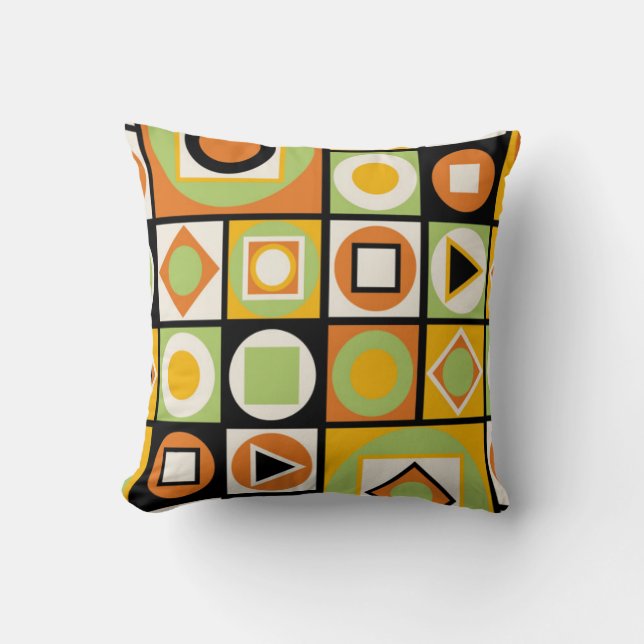 Almofada Estilo Moderno do Século médio 10 (Frente)