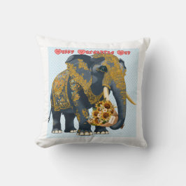 Almofada Estilo tailandês elefante