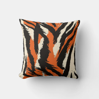 Almofada estilo tigre animalier