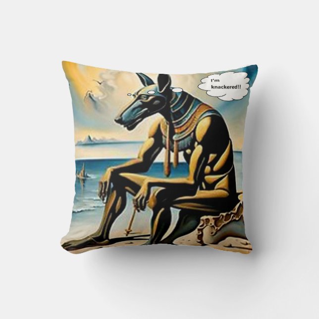 Almofada Estou Exausto (Frente)