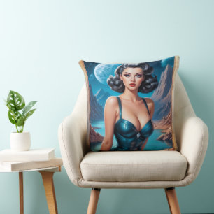 Almofada Estou na Arte do Conceito AI de Férias por Xzendor