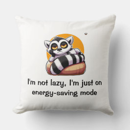 Almofada Estou no modo de economia de energia