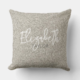 Almofada Estrela Brilhante de Hollywood NAME Elegante Chic