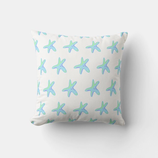 Almofada Estrela-do-mar Divertida (Frente)