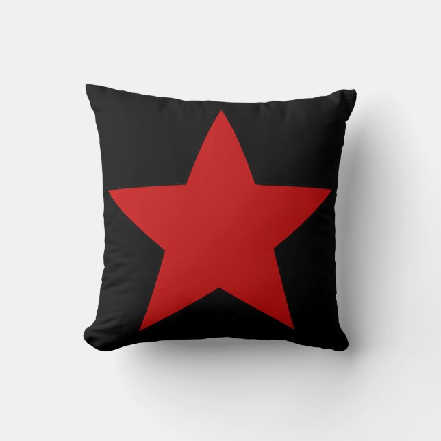 Almofada Estrela vermelha (Frente)