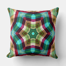 Almofada Estrelado caleidoscópio migrando para hexágono com