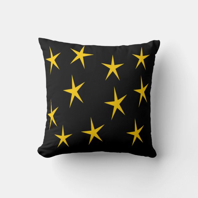 ALMOFADA ESTRELAS AMARELAS (Frente)