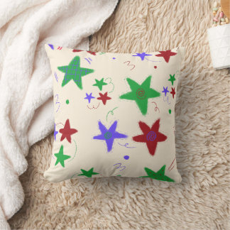 Almofada Estrelas Coloridas e Fofas