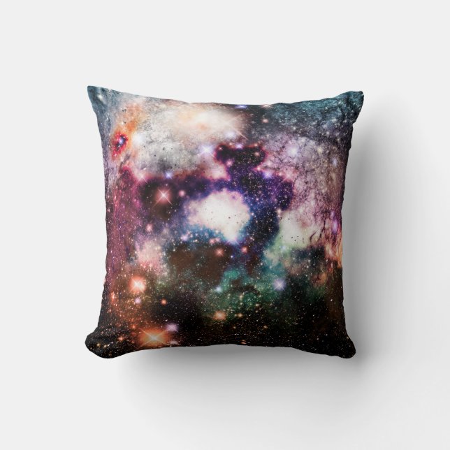 Almofada Estrelas da galáxia da nebulosa (Frente)