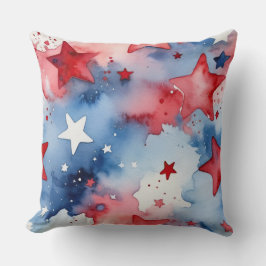 Almofada Estrelas de aquarela