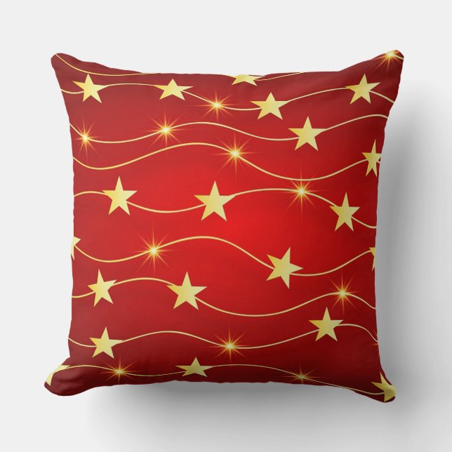 Almofada Estrelas de Natal (Frente)