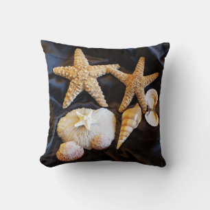Almofada estrelas do mar praia de sealife foto de vida