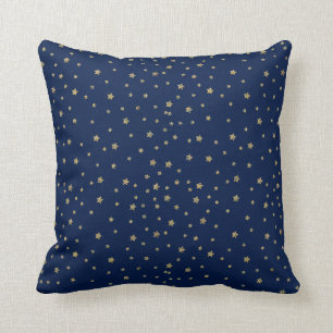 Almofada Estrelas Dourados