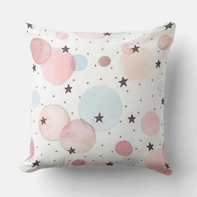 Almofada Estrelas e Círculos (Frente)