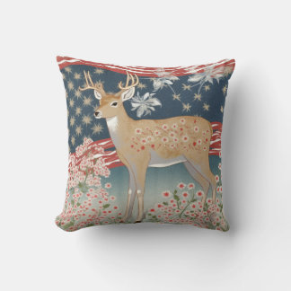 Almofada Estrelas e Stripes Deer