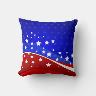 Almofada Estrelas e Stripes Design Patriótico