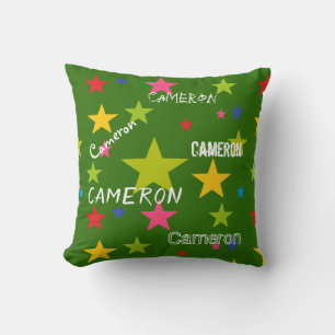 Almofada Estrelas HAMbWG com Nome