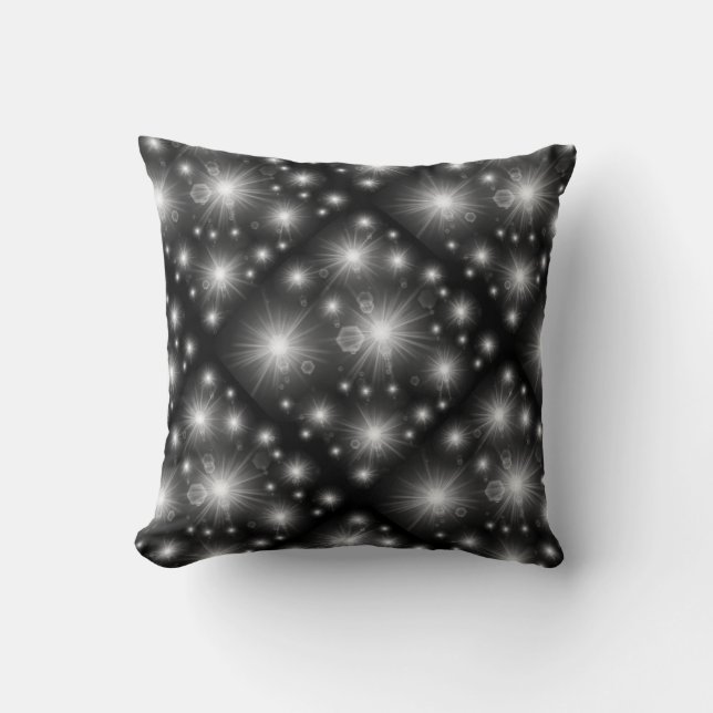 Almofada estrelas prateadas (Frente)