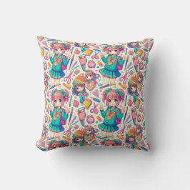 Almofada estudante de animação