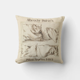 Almofada Estudos de Travesseiro de Albrecht Dürer. Kopfkiss