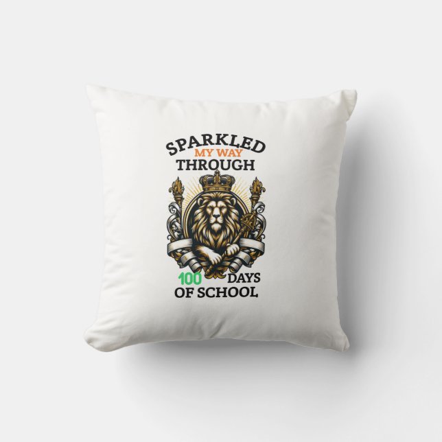 Almofada Esvoaçei O Meu Caminho Durante 100 Dias 100 Dias (Frente)