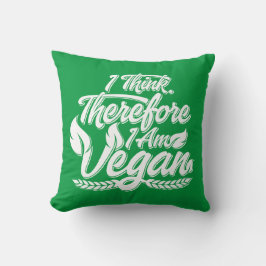 Almofada Eu Acho, Por Isso Sou Vegan